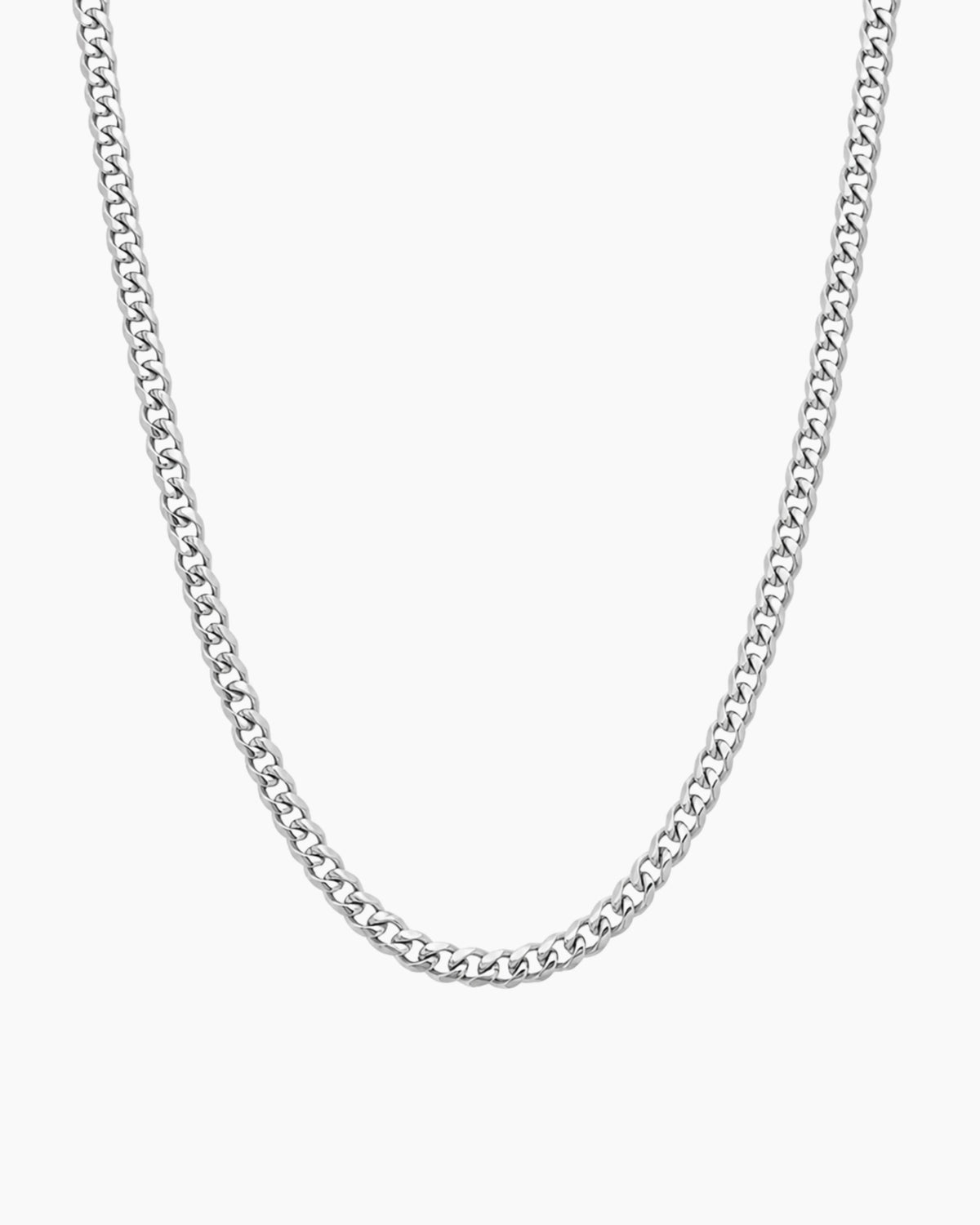 Cuban Chain Silver studio