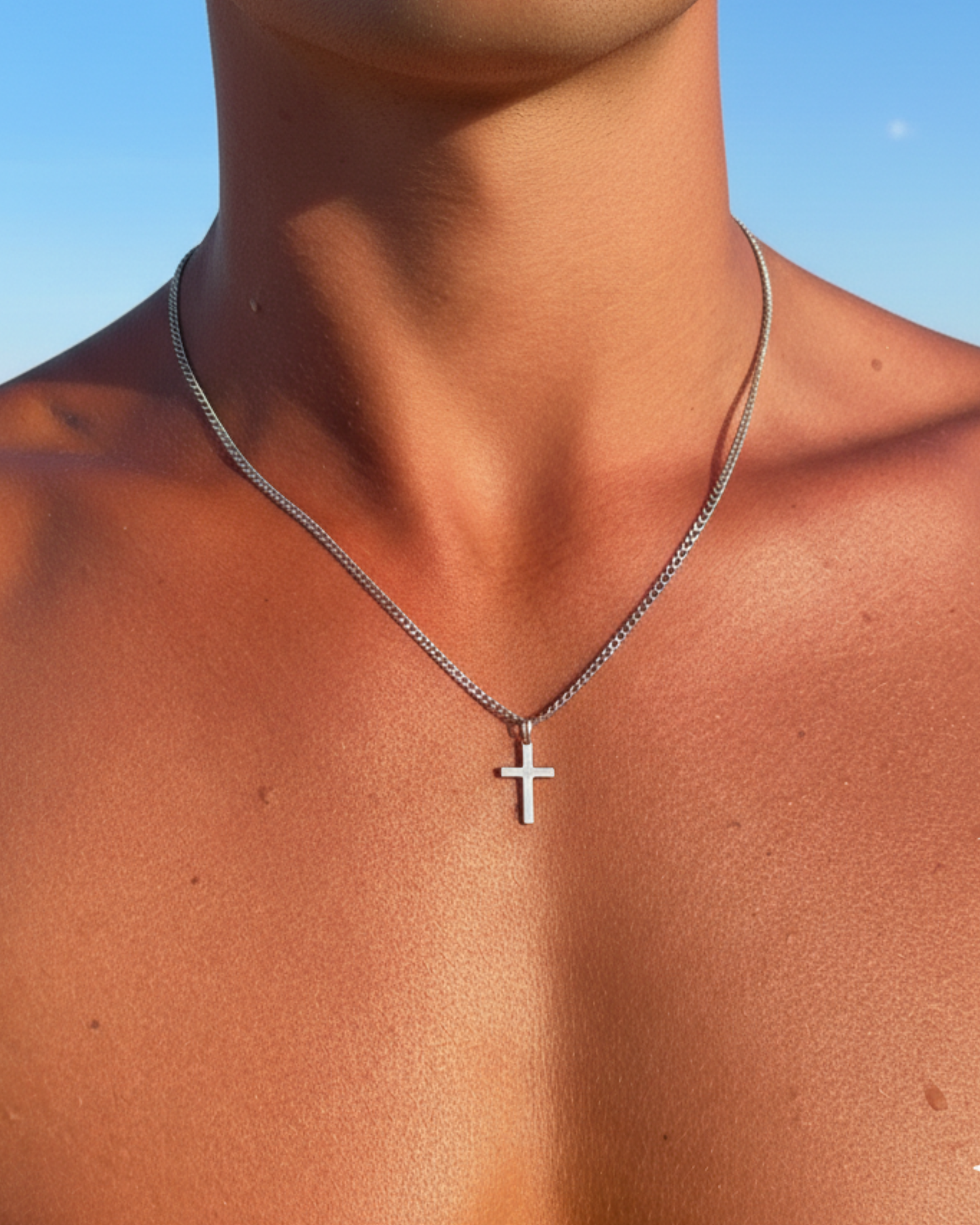 CROSS KETTING - ZILVER