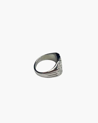 CLASSIC NUGGET RING - SILVER