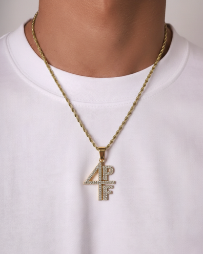 4PF KETTING - 18K GOUD