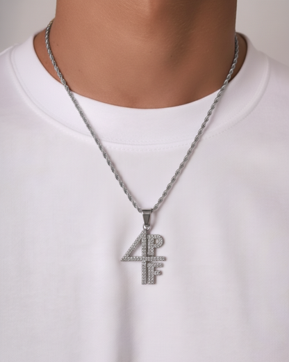 4PF KETTING - ZILVER