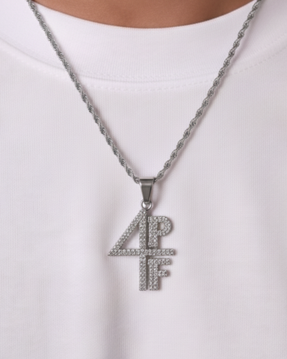 4PF KETTING - ZILVER