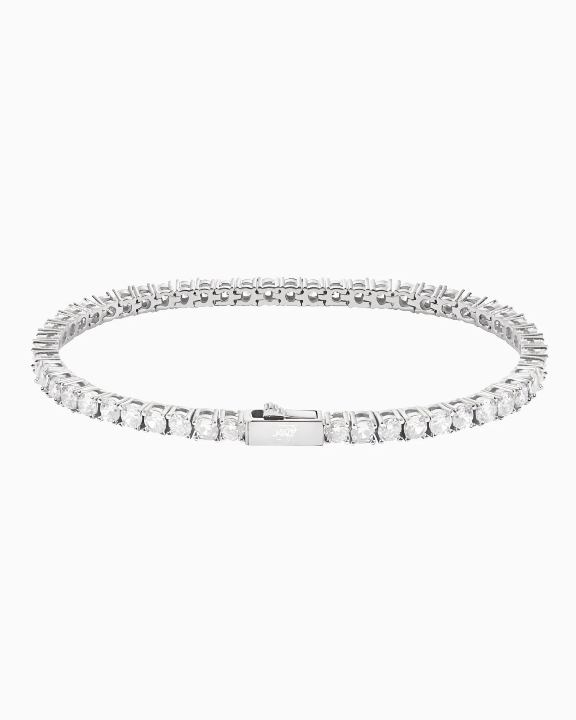 TENNIS BRACELET - 3MM SILVER image 1