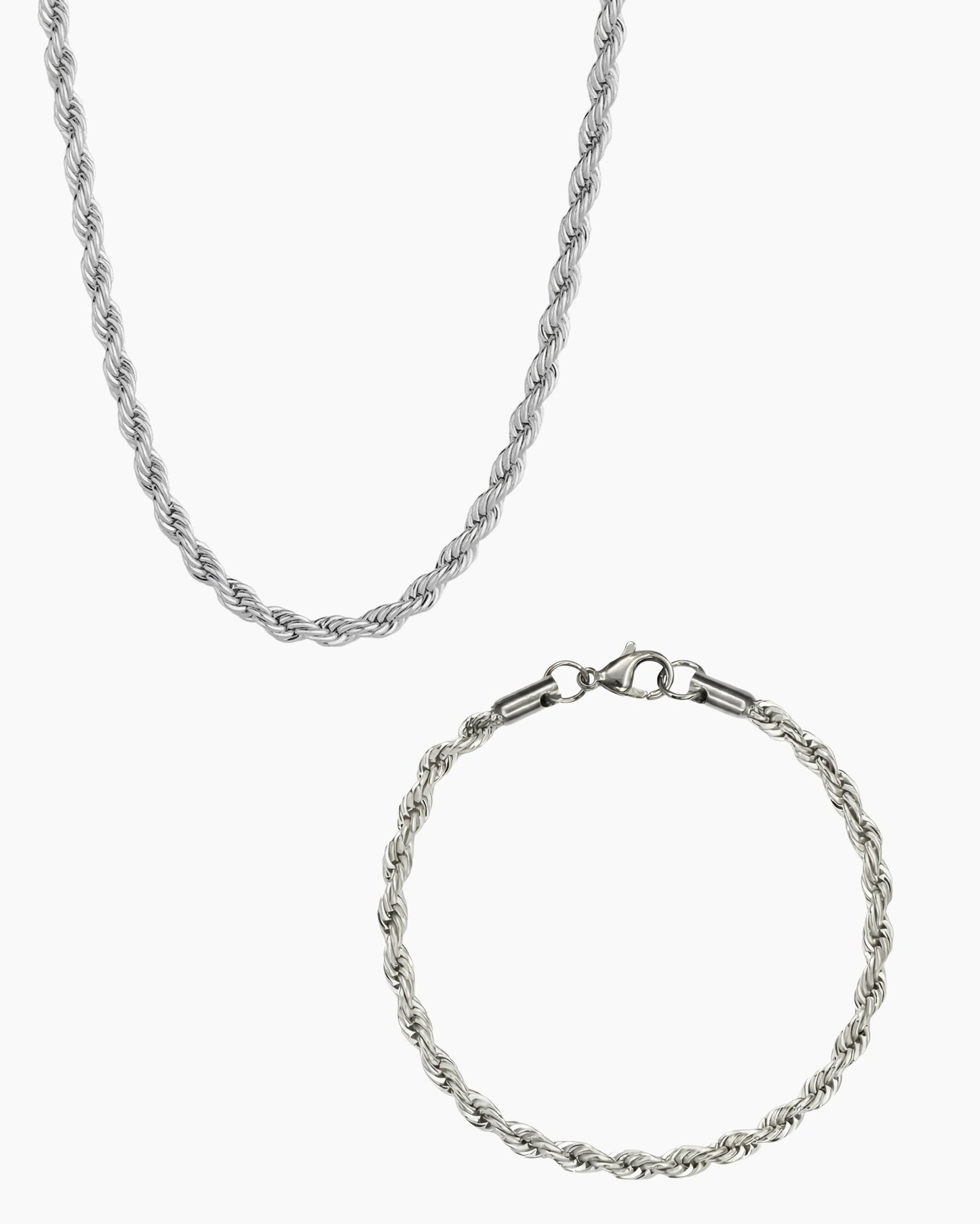 Clean rope set silver product image
