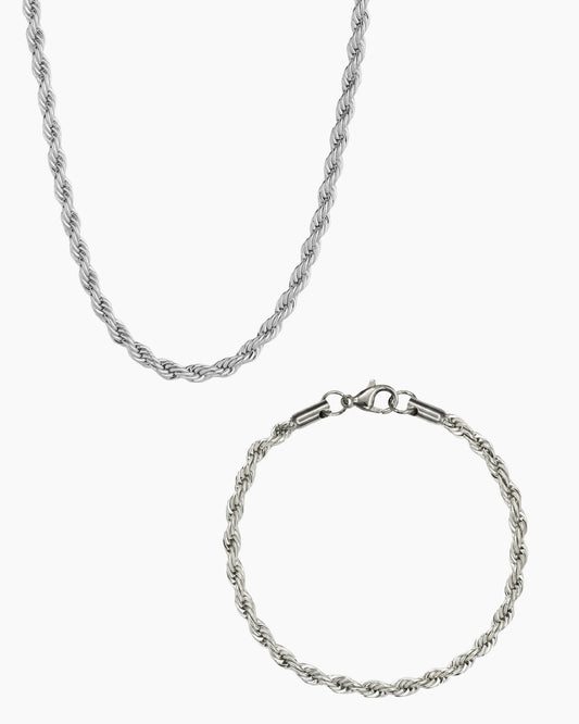 Clean rope set silver product image