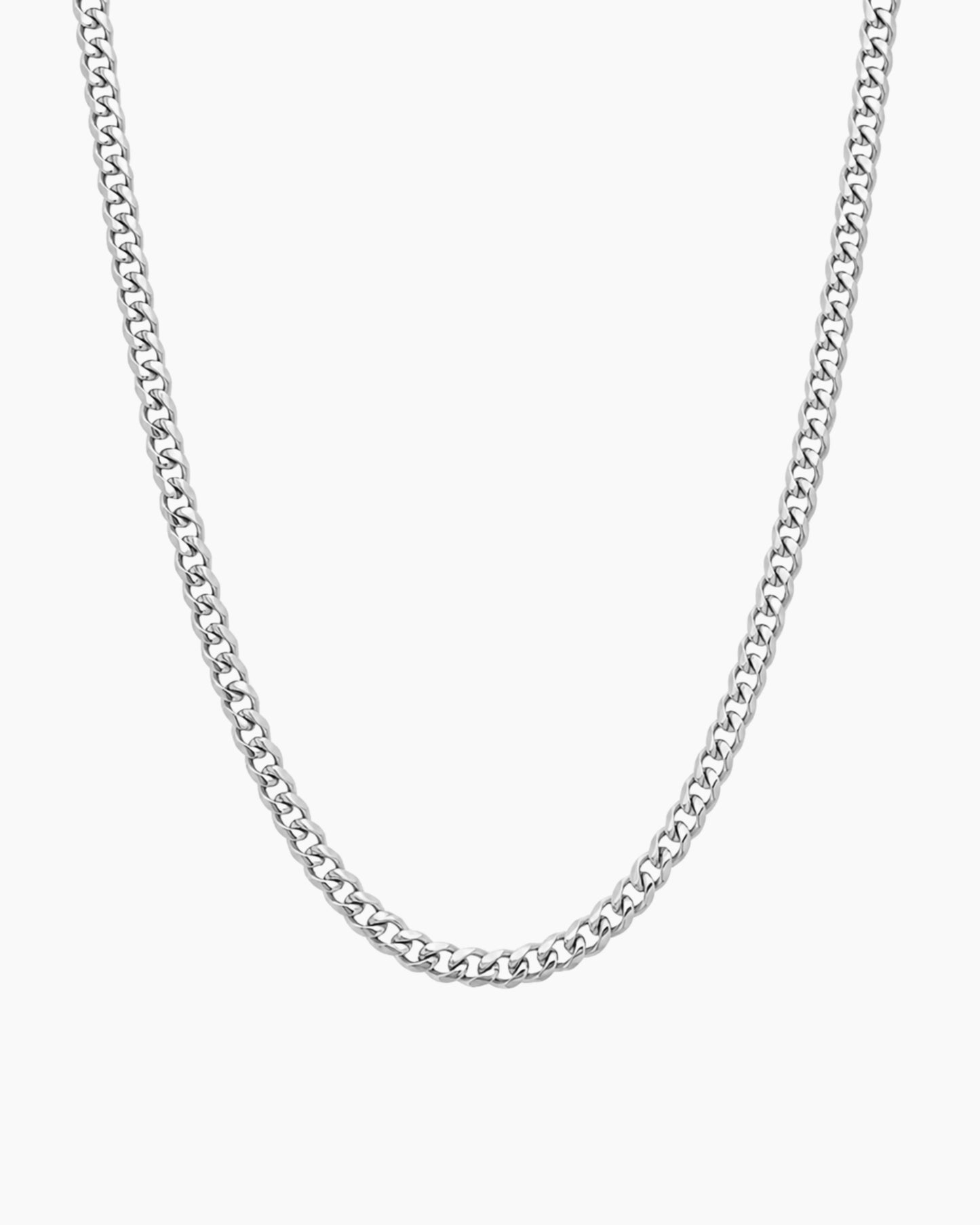 Cuban Chain Silver studio