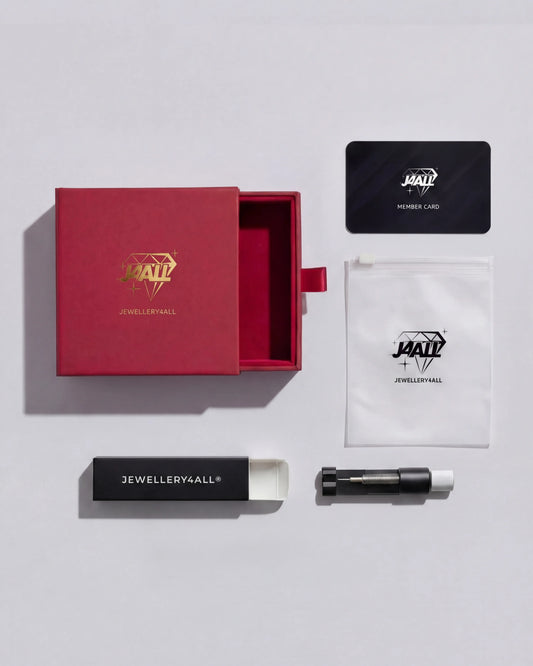 Jewellery4all packaging with size adjuster