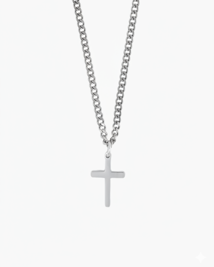 CROSS KETTING - ZILVER