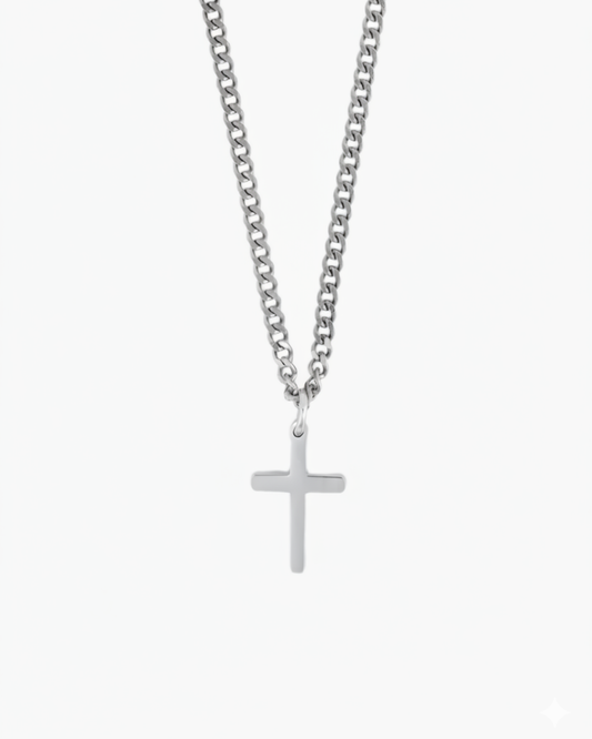 CROSS KETTING - ZILVER