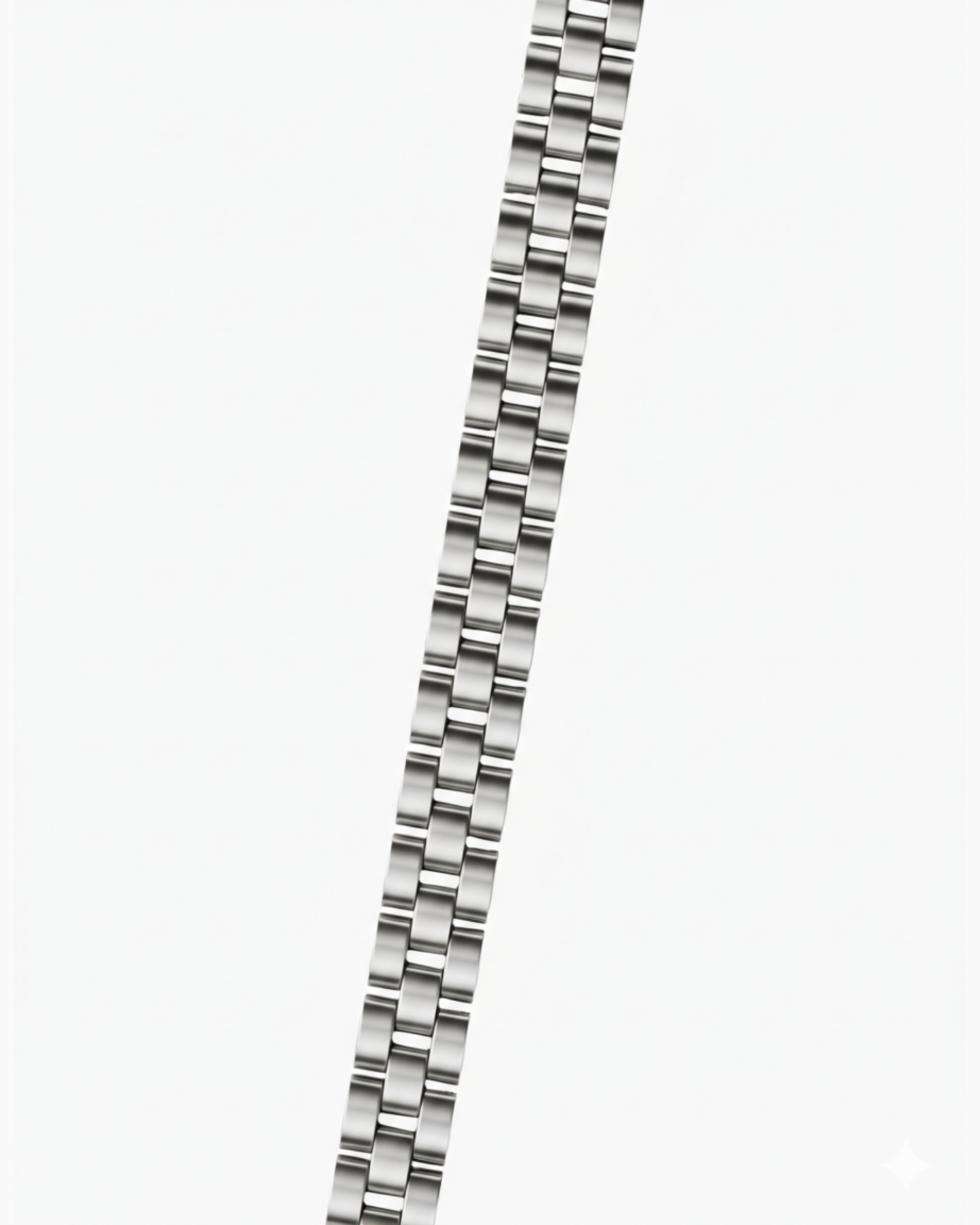 SCHAKEL ARMBAND - ZILVER