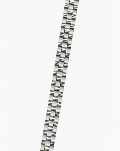 SCHAKEL ARMBAND - ZILVER