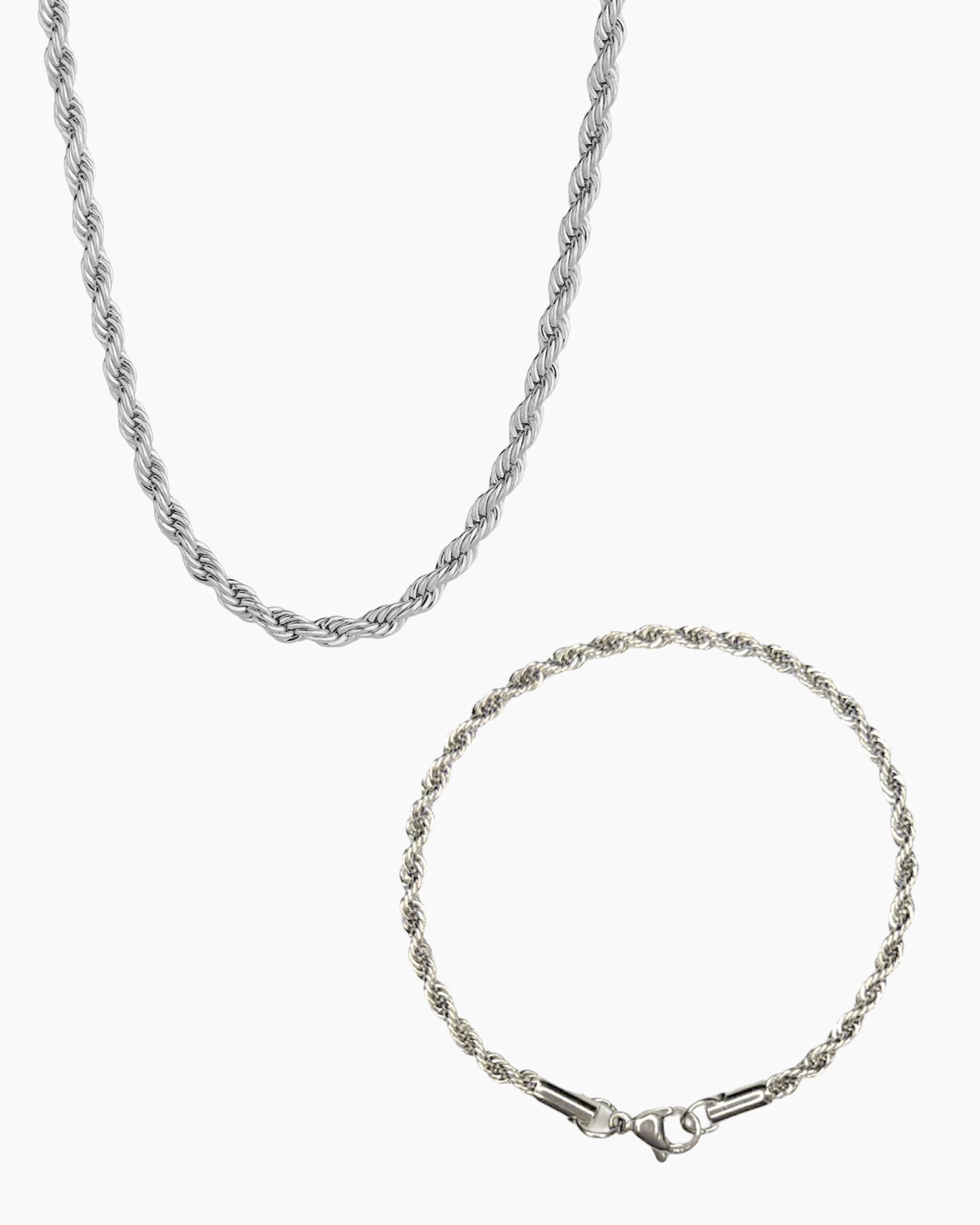 CLEAN ROPE SET - 3MM SILVER