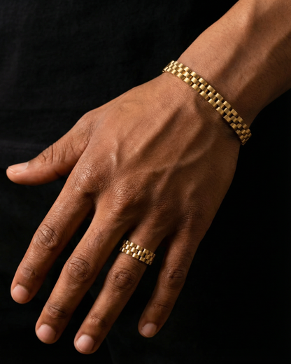 SCHAKEL SET - GOUD