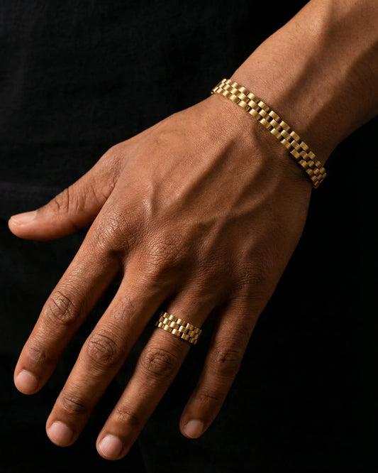 SCHAKEL SET - GOUD