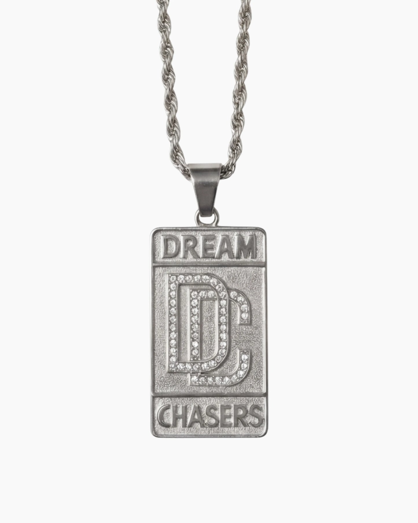 Silver Dream Chaser Impact chain studio product photo