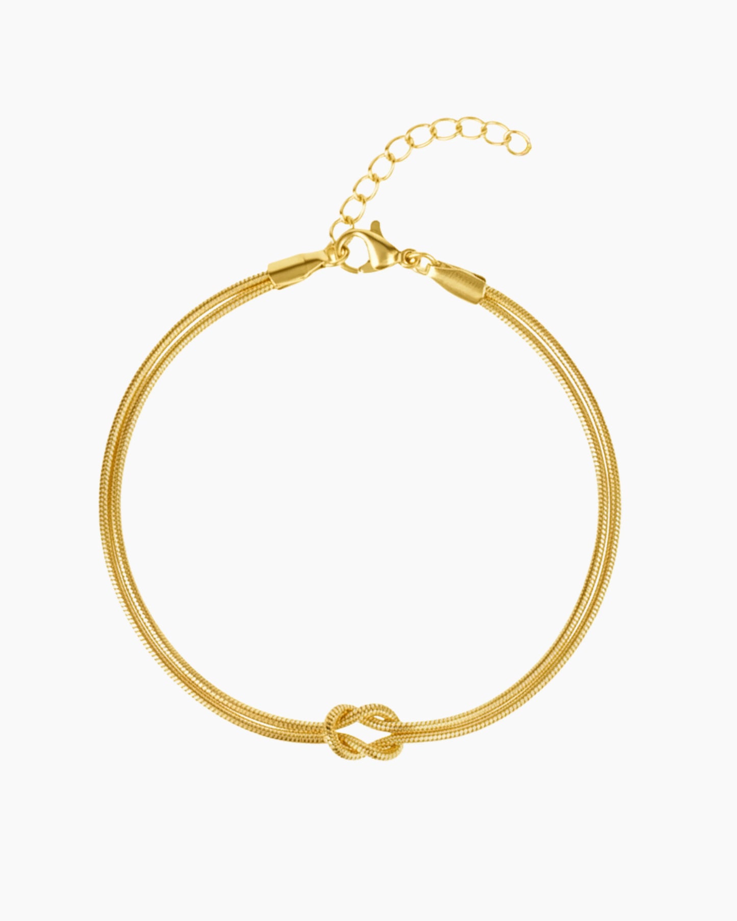 Gold eternal bracelet product image
