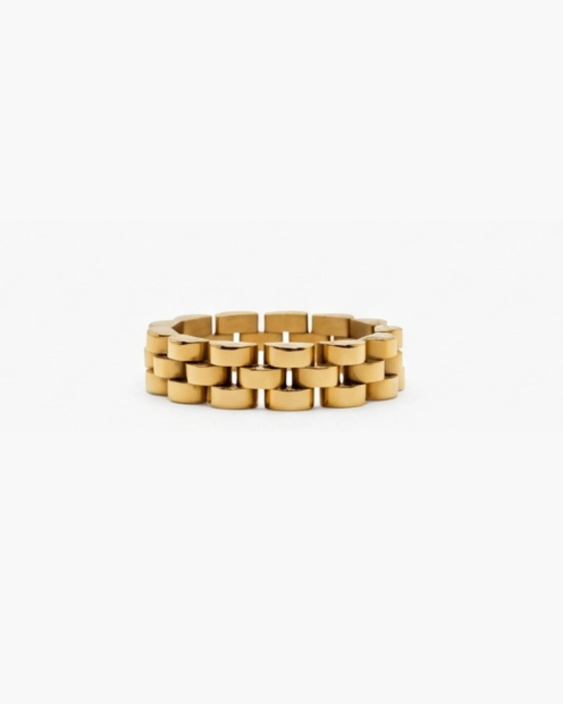 Gold link ring product image