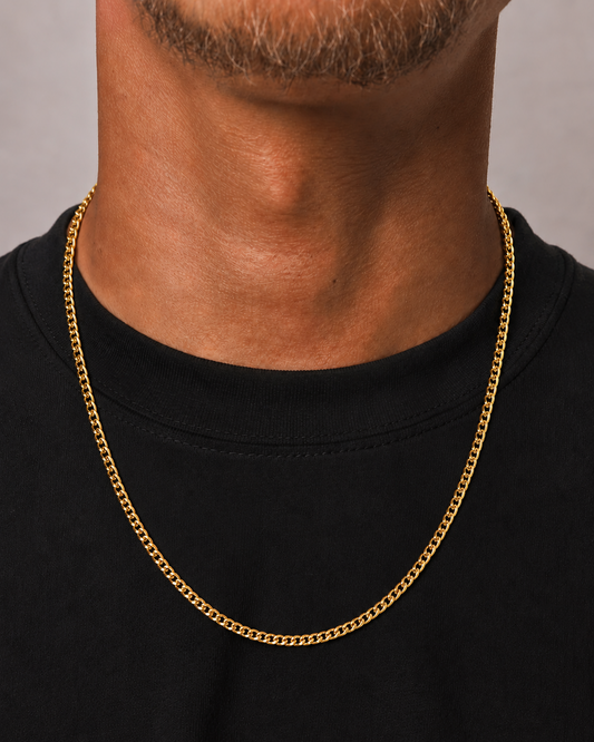 CUBAN KETTING - 3MM GOUD