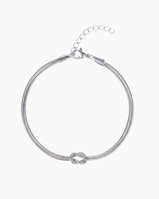 Silver eternal bracelet product photo